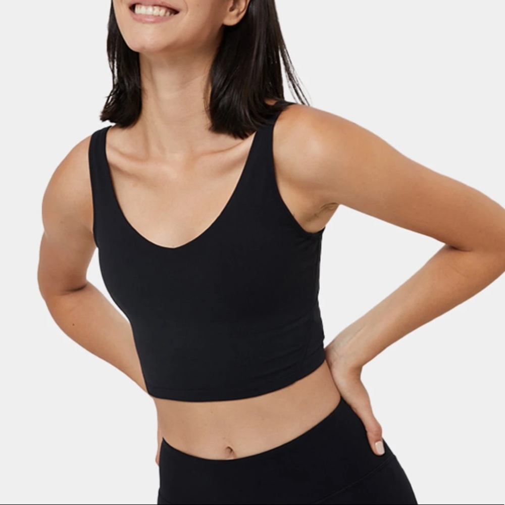 Halara In My Feels V-Neck Low Support Tank Top